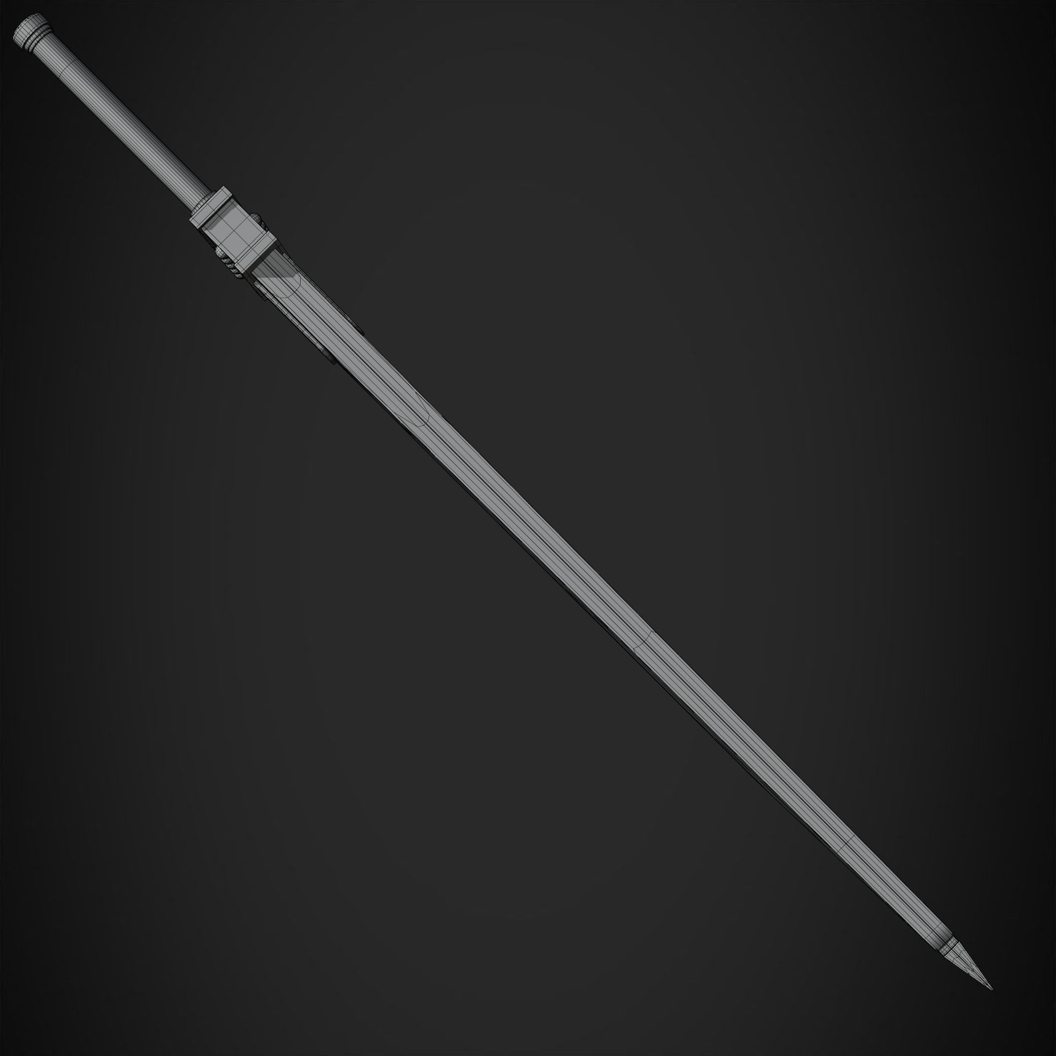 Final Fantasy VII Cloud Buster Sword for Cosplay 3D print model_17