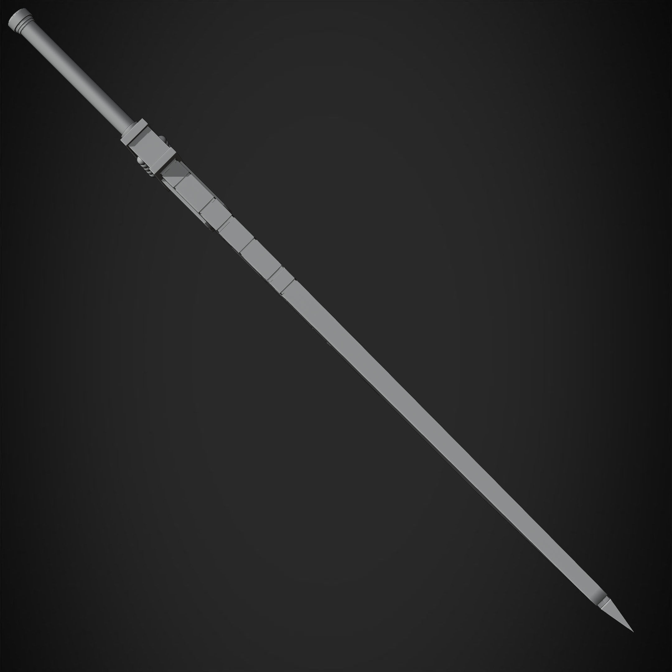 Final Fantasy VII Cloud Buster Sword for Cosplay 3D print model_18