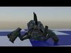 Robot Scout Low-poly 3D model_2