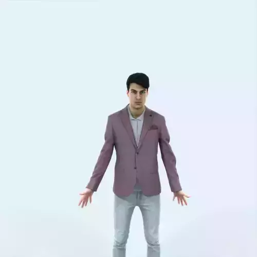 Prime L Animated Rigged Casual Man