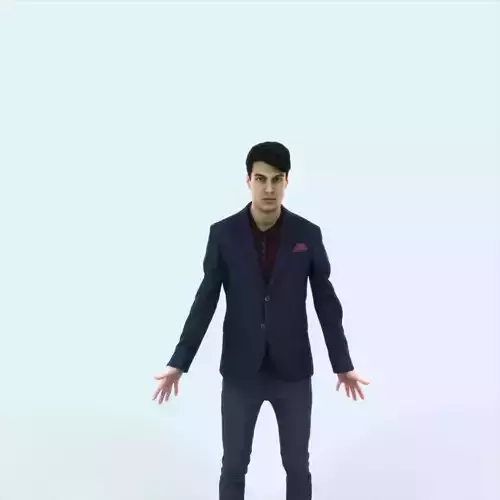 Prime K Animated Rigged Casual Man