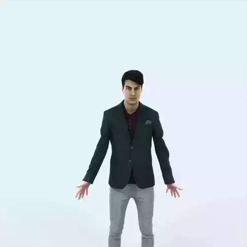 Prime J Animated Rigged Casual Man