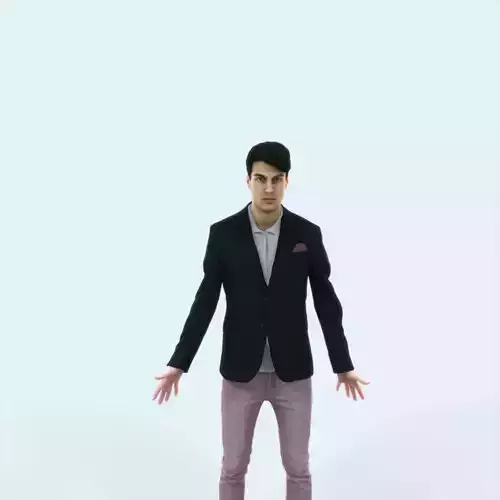 Prime H Animated Rigged Casual Man