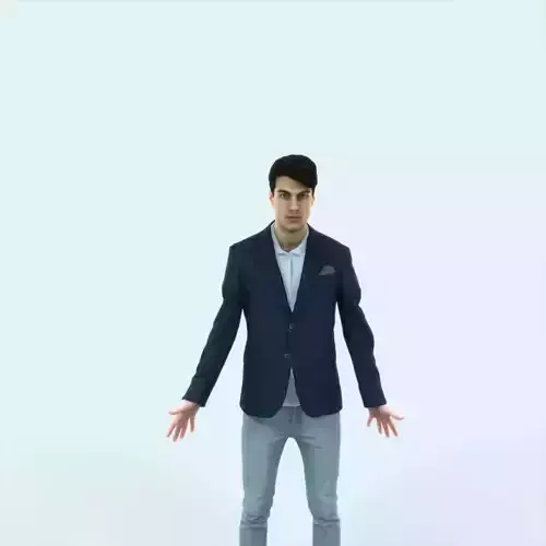 Prime G Animated Rigged Casual Man