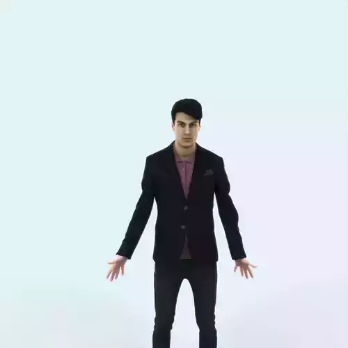 Prime B Animated Rigged Casual Man