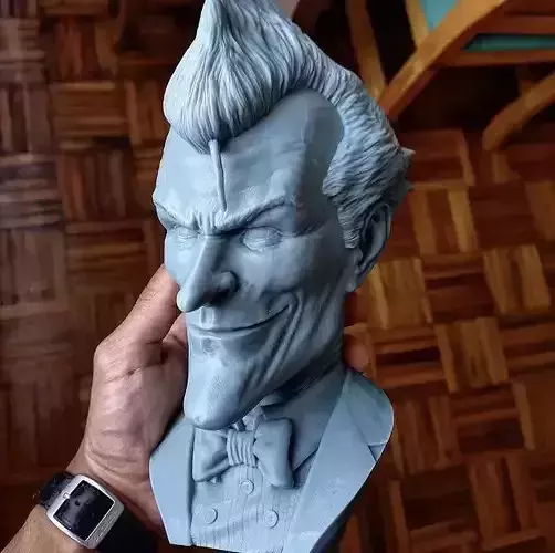 Joker - Batman - Arkham Asylum  3D print model