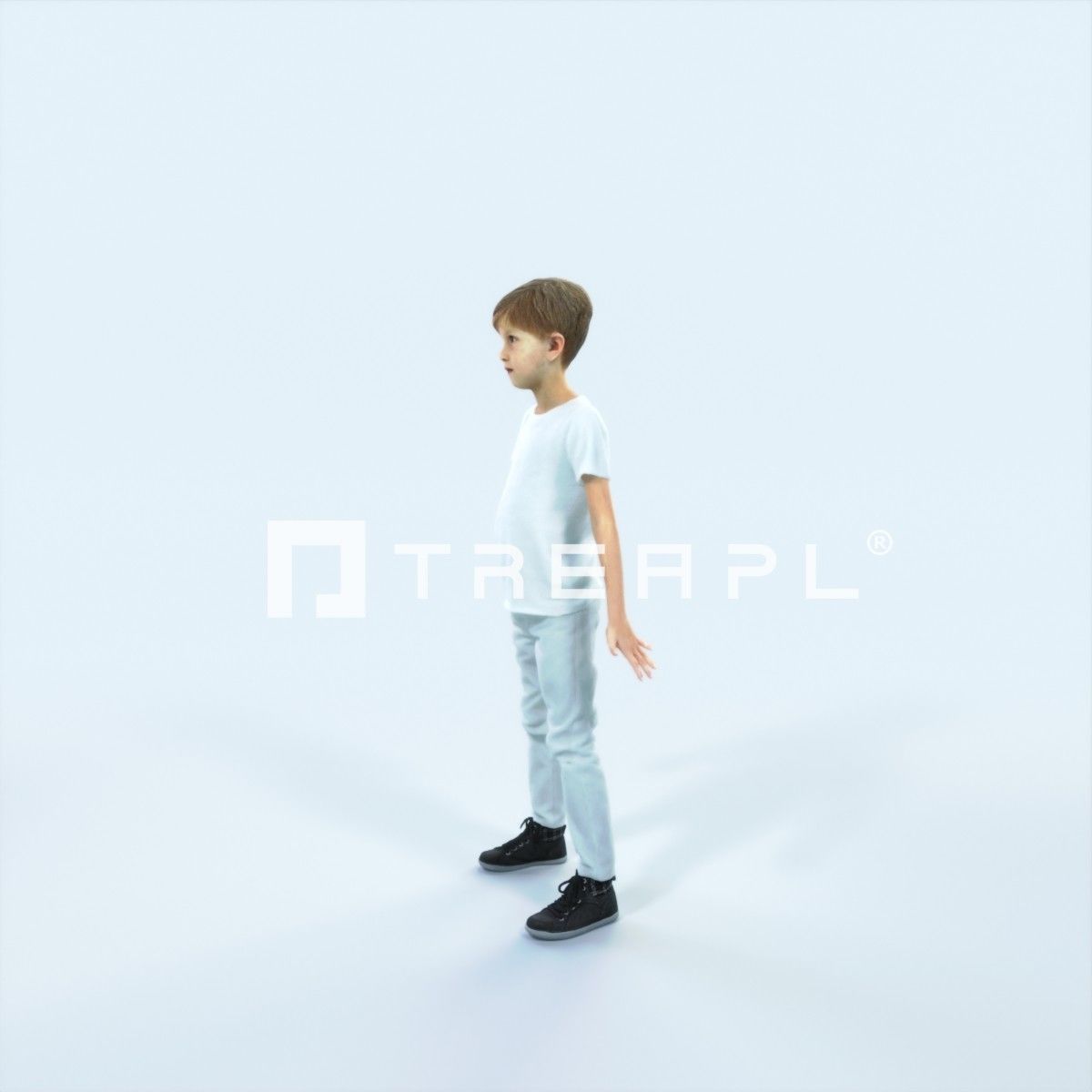 Story 01M Animated Rigged Casual Boy Low-poly 3D model_5