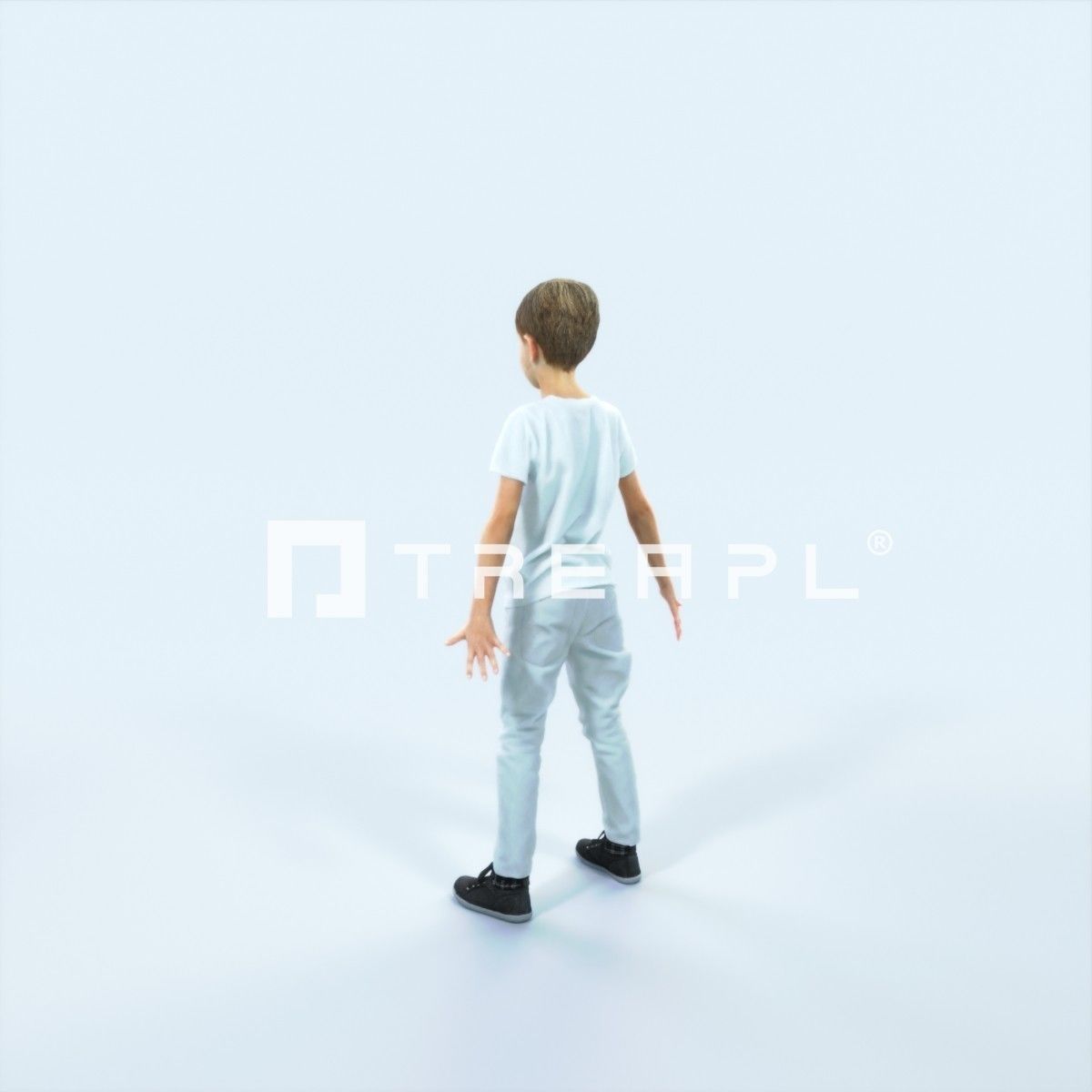 Story 01M Animated Rigged Casual Boy Low-poly 3D model_4