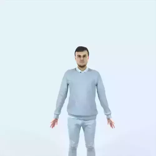 Veracity M Animated Rigged Casual Man