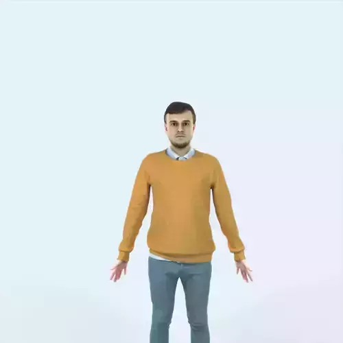 Veracity K Animated Rigged Casual Man