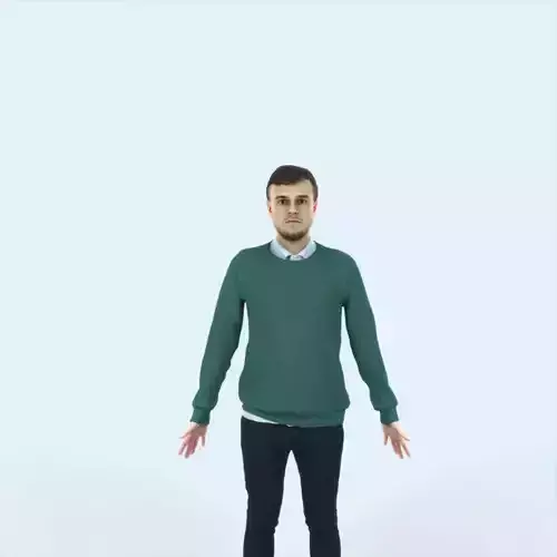 Veracity G Animated Rigged Casual Man