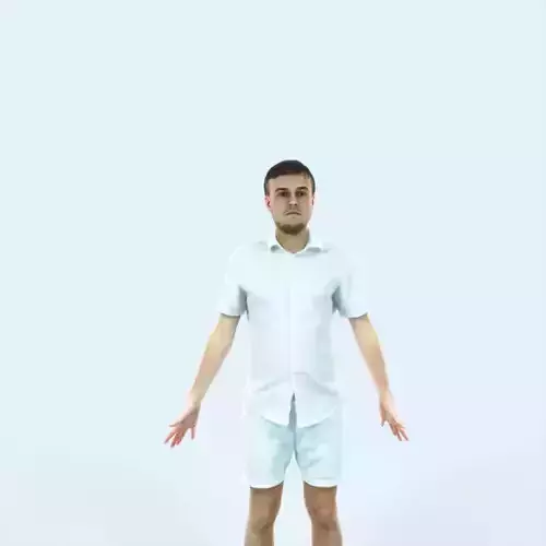 Veracity M Animated Rigged Summer Casual Man