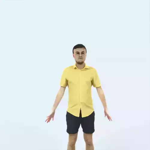 Veracity I Animated Rigged Summer Casual Man