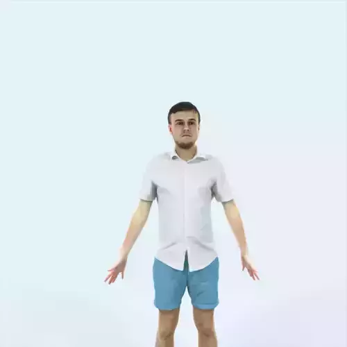 Veracity G Animated Rigged Summer Casual Man