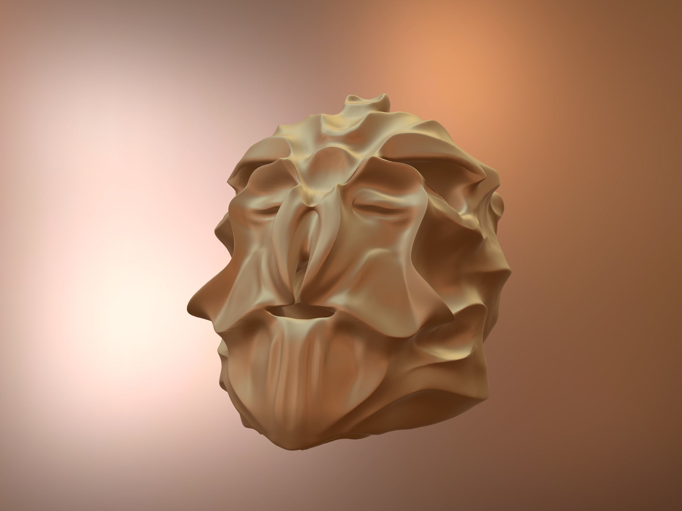 Mask to Mask Low-poly 3D model_3