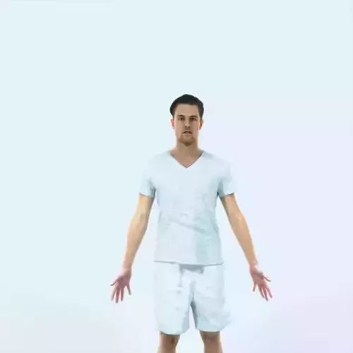 Virtue M Animated Rigged Sports Man