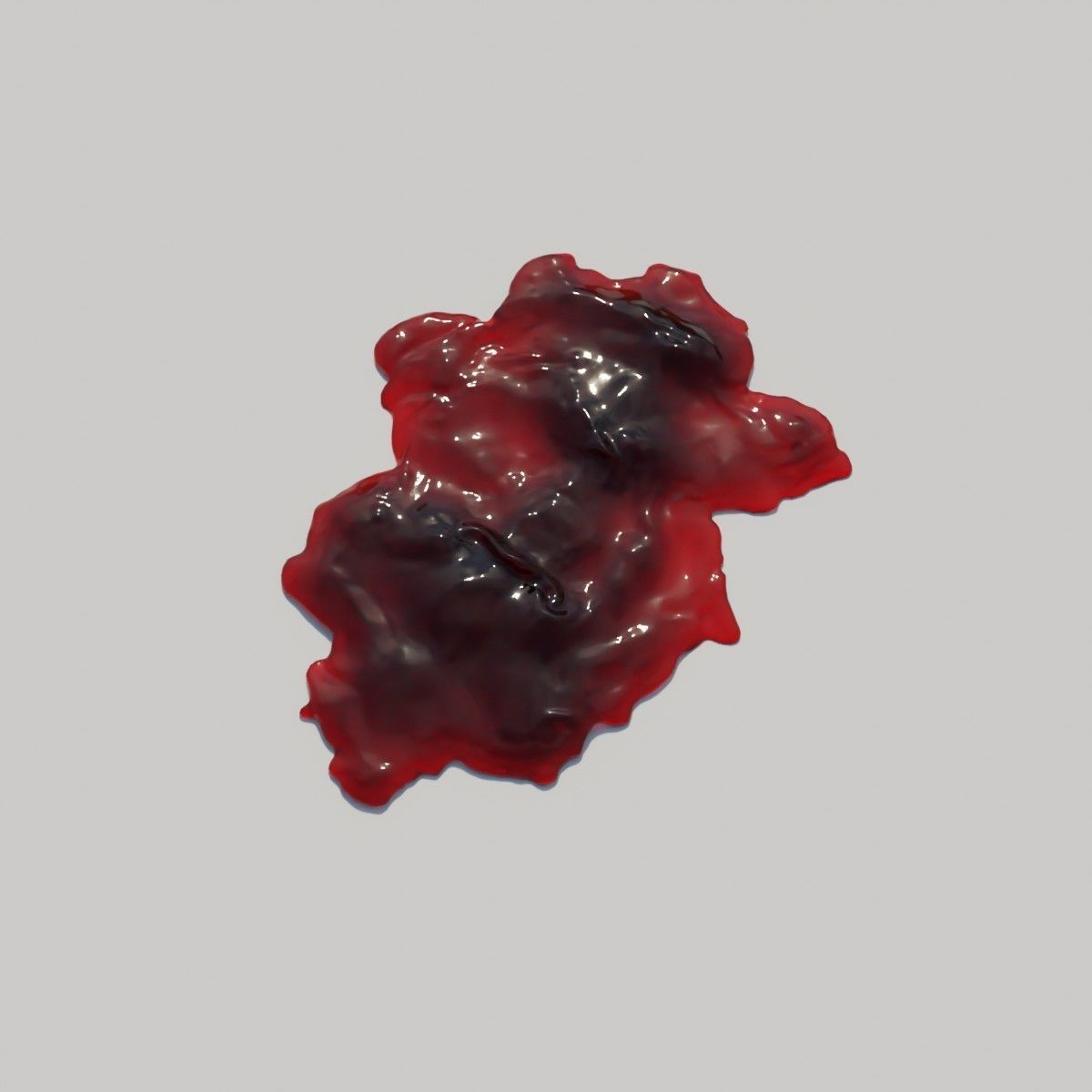 Animated Blood Spilling 11 3D model_4