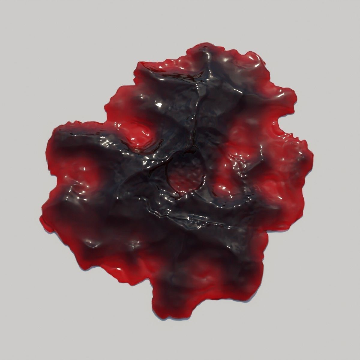 Animated Blood Spilling 11 3D model_10