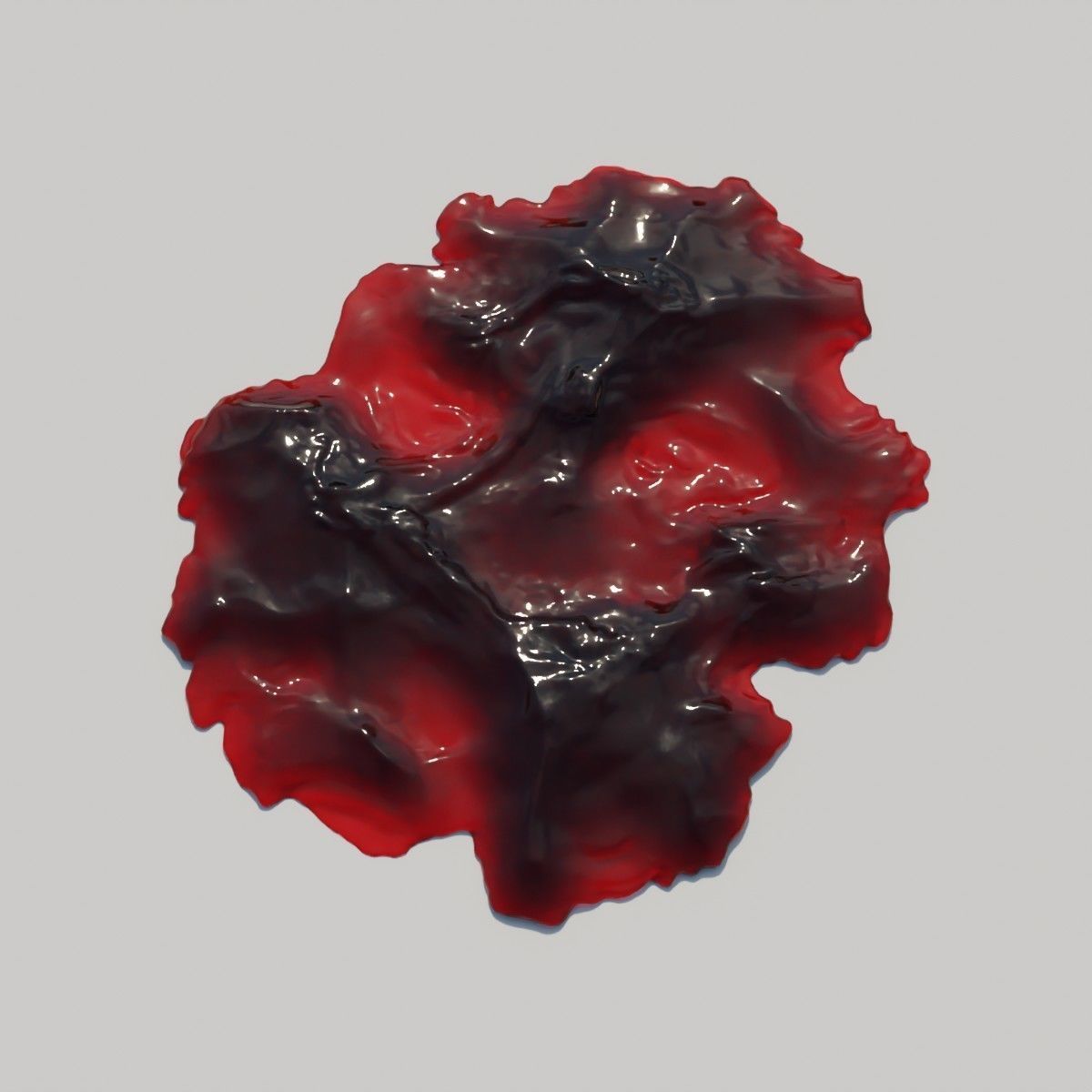 Animated Blood Spilling 11 3D model_8