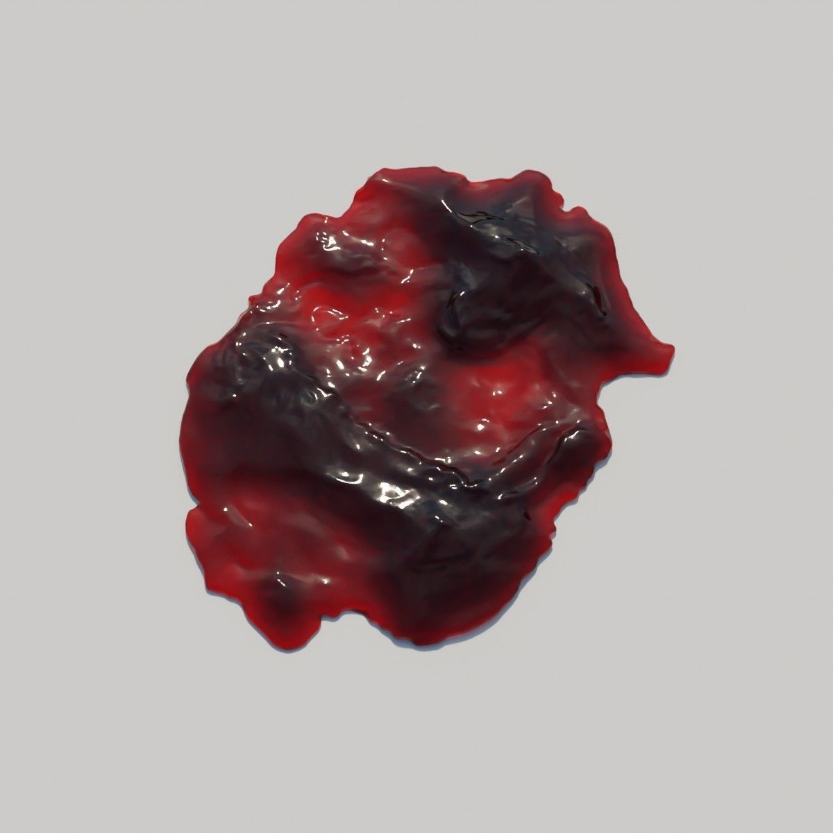 Animated Blood Spilling 11 3D model_6