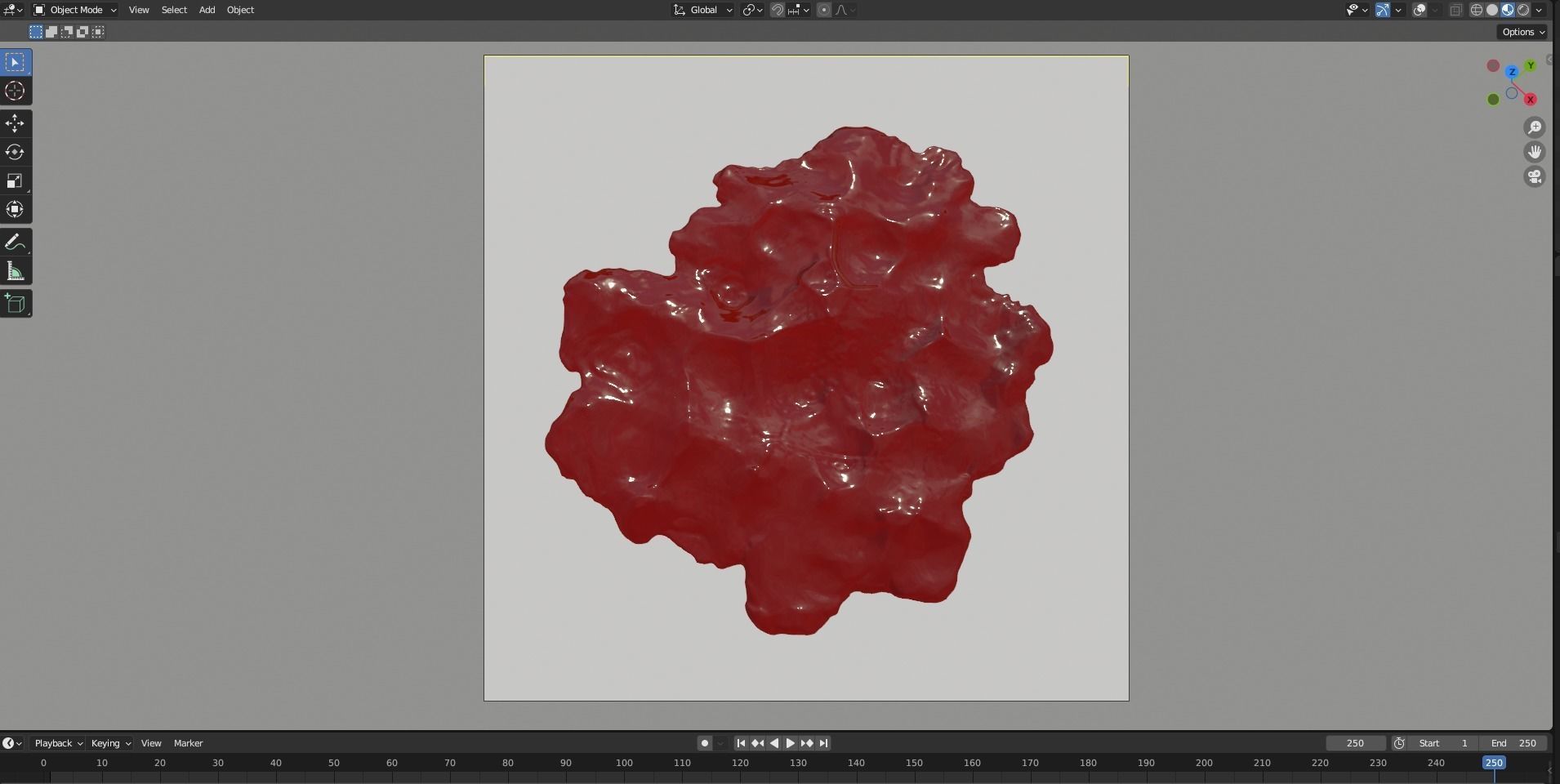 Animated Blood Spilling 11 3D model_14
