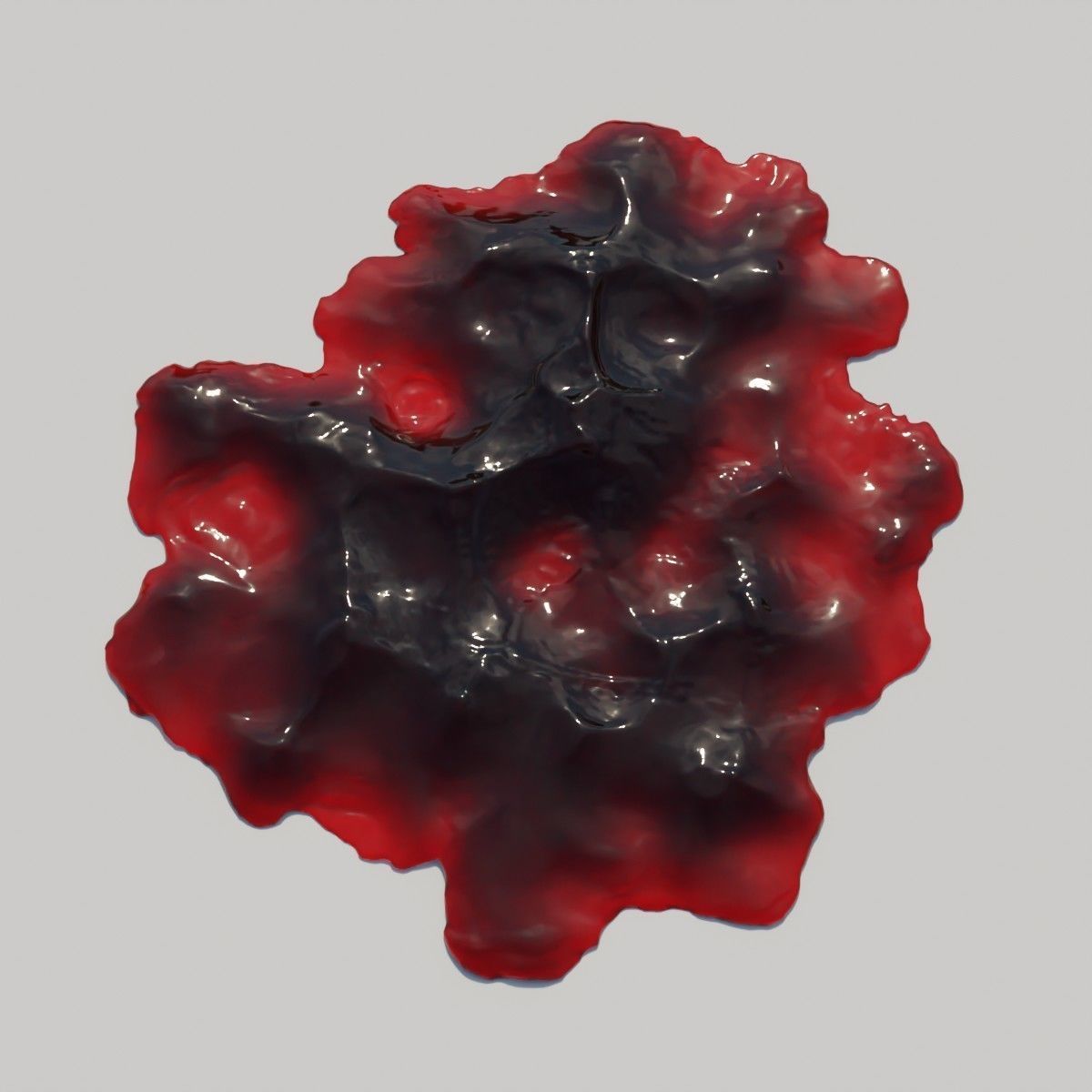 Animated Blood Spilling 11 3D model_12