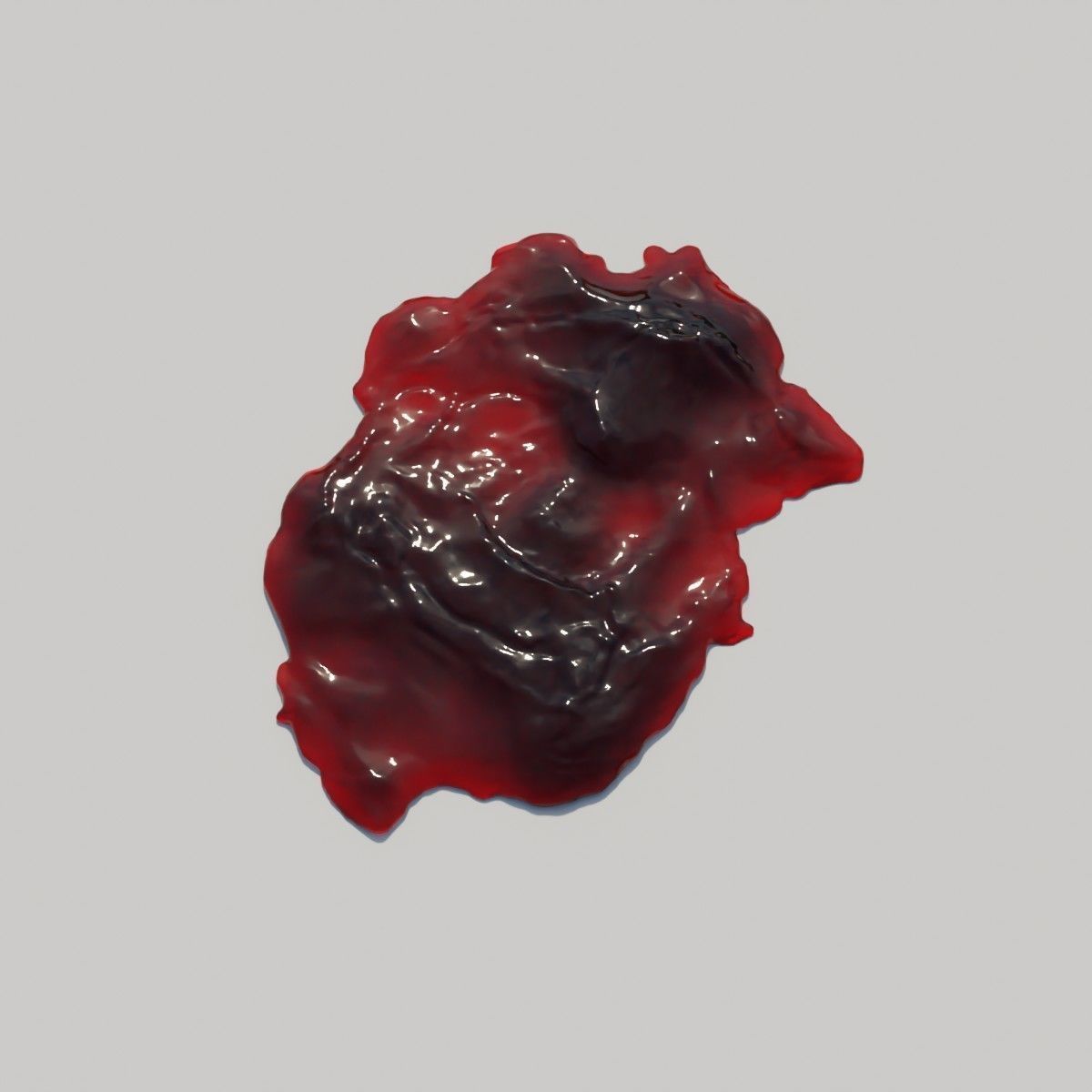 Animated Blood Spilling 11 3D model_5