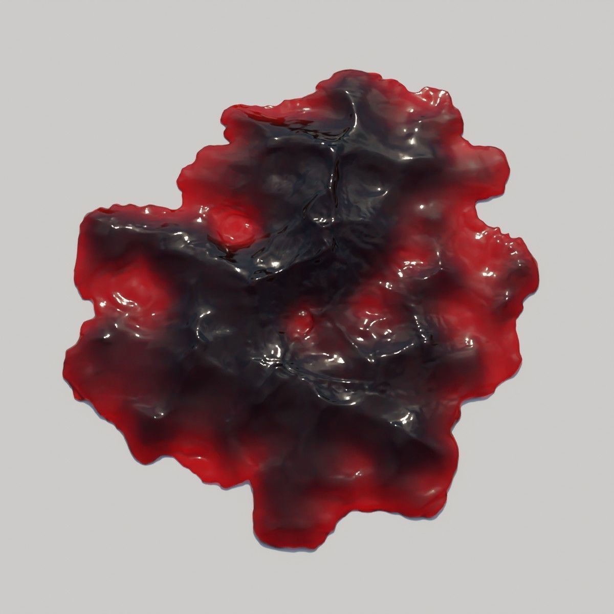 Animated Blood Spilling 11 3D model_11