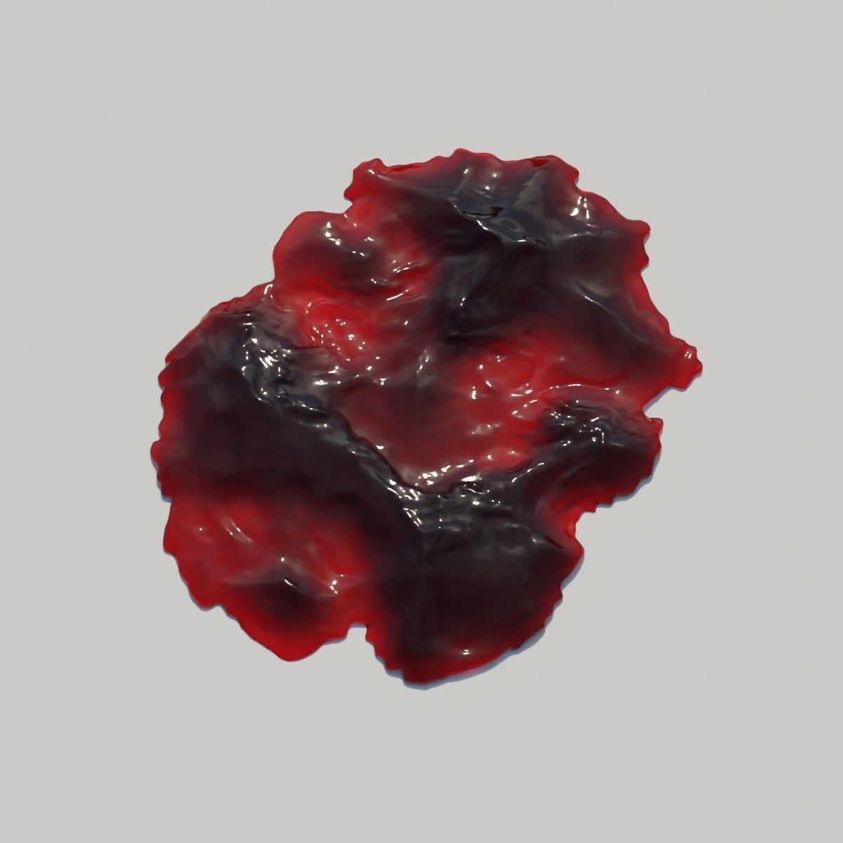 Animated Blood Spilling 11 3D model_7
