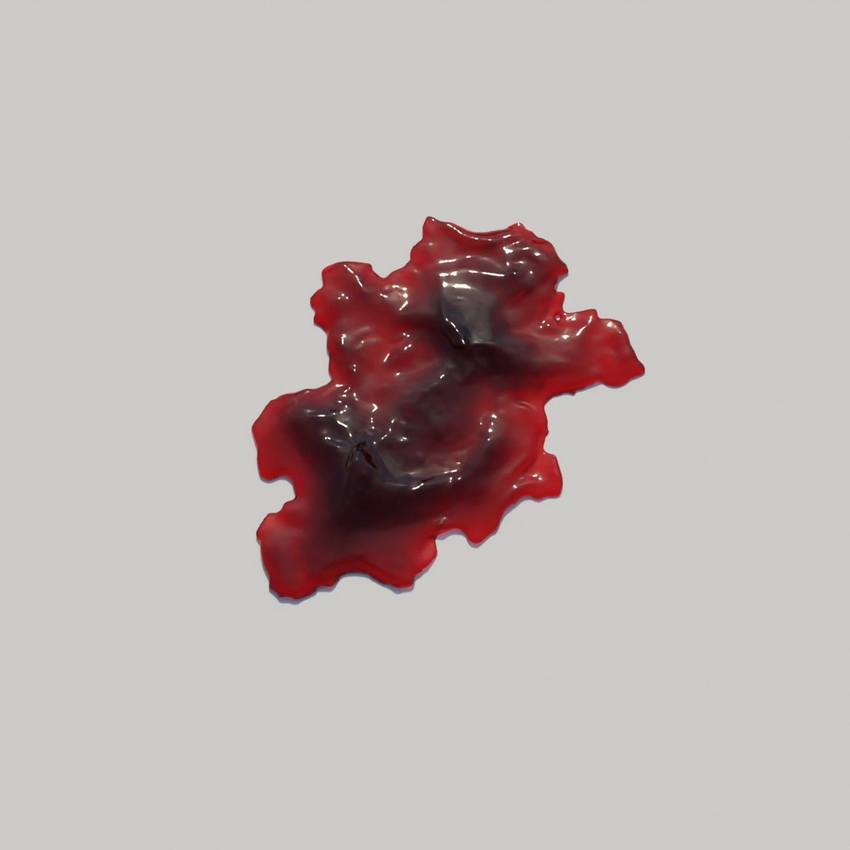 Animated Blood Spilling 11 3D model_3