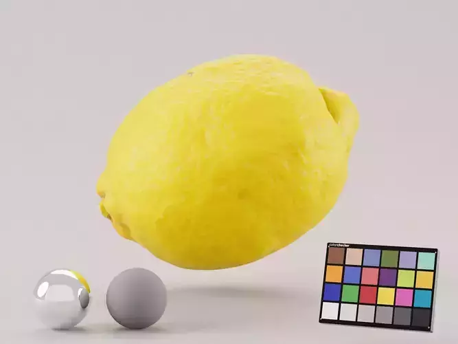 Lemon Photoscan 3D model