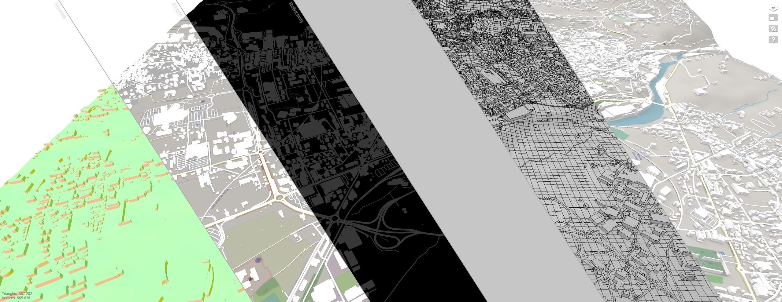 Cityscape Biella Italy  3D model_14