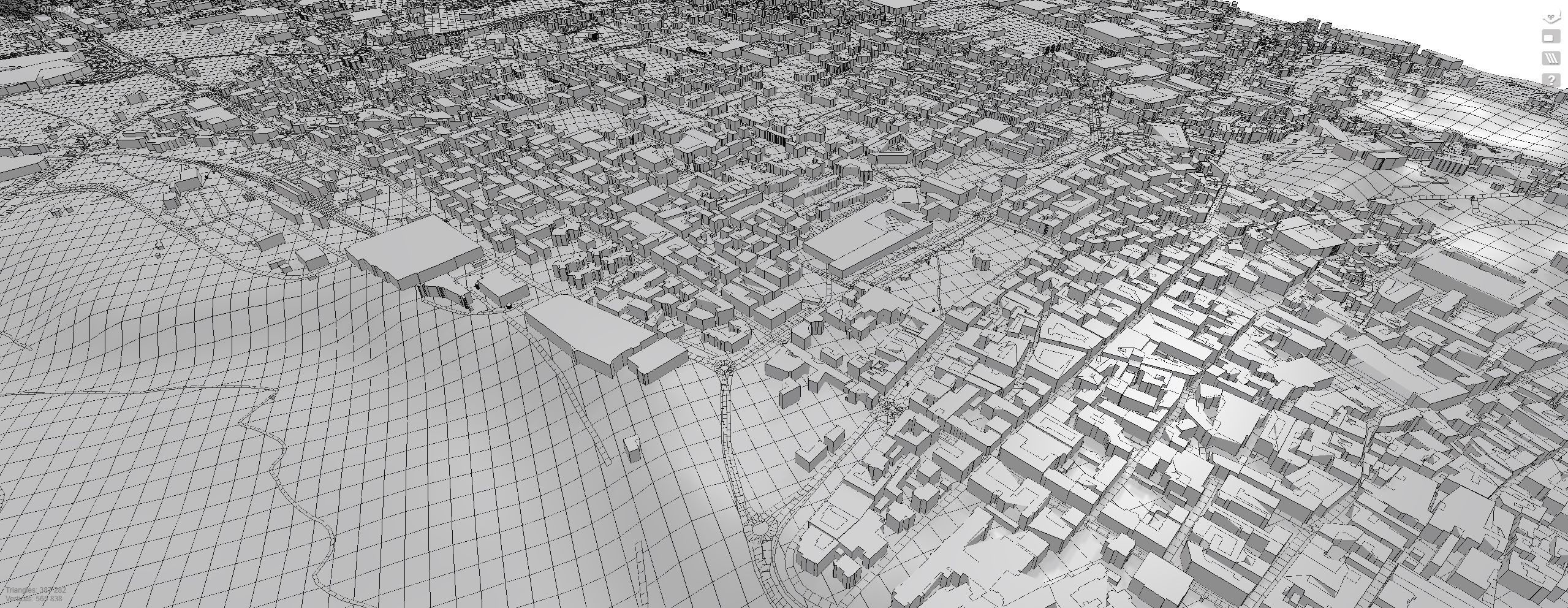 Cityscape Biella Italy  3D model_17