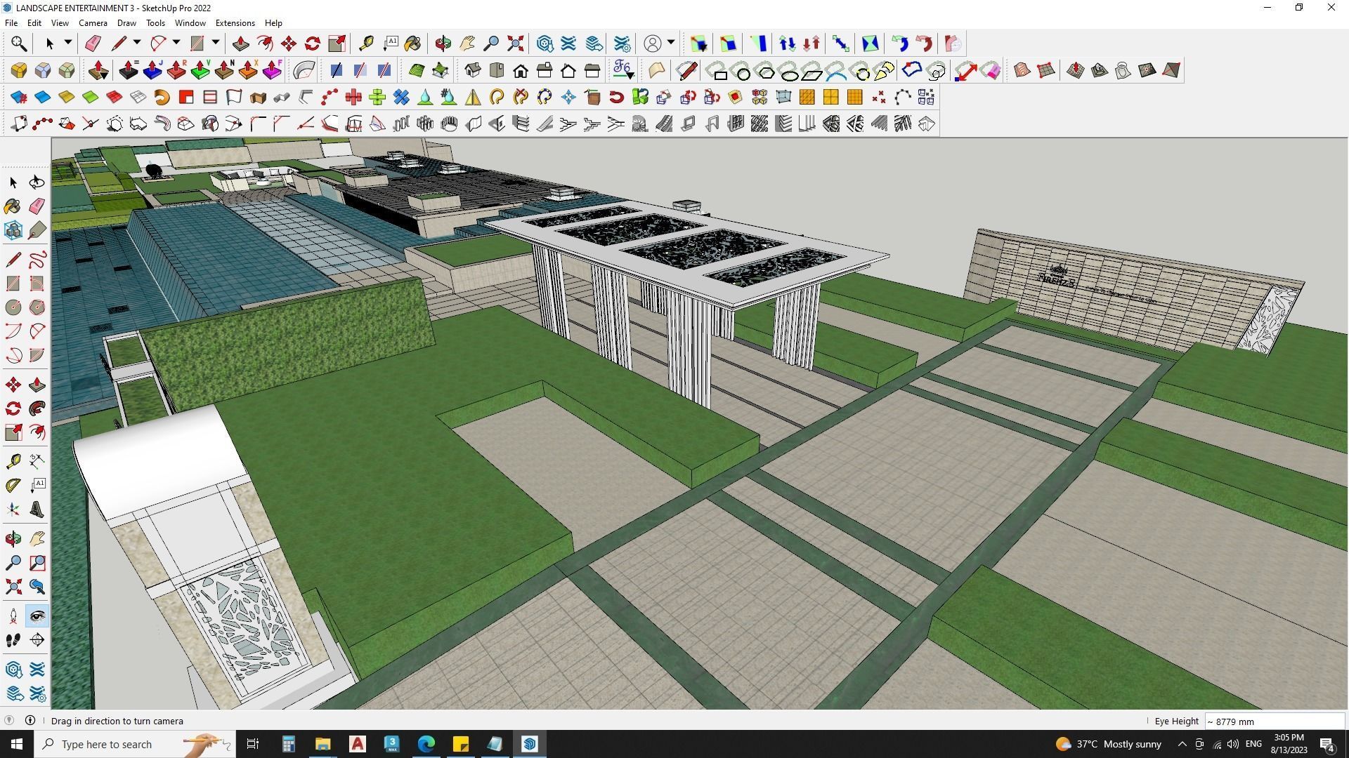 Landscape Environment 3d model 3D model_5