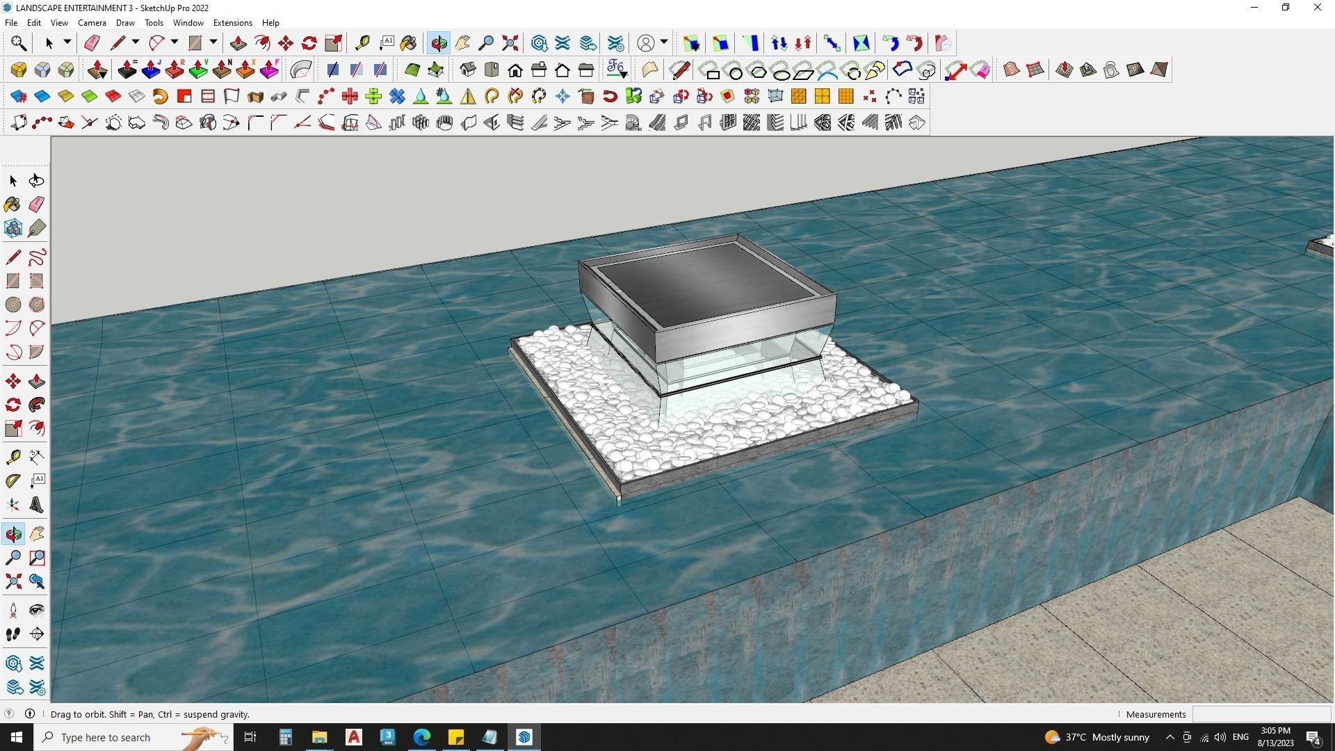Landscape Environment 3d model 3D model_13