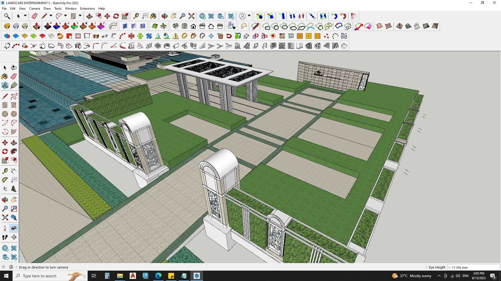 Landscape Environment 3d model 3D model_6