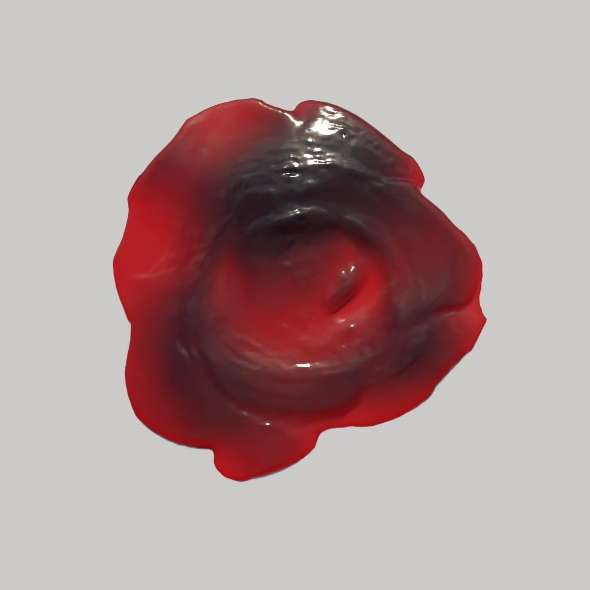 Animated Blood Spilling 10 3D model_7