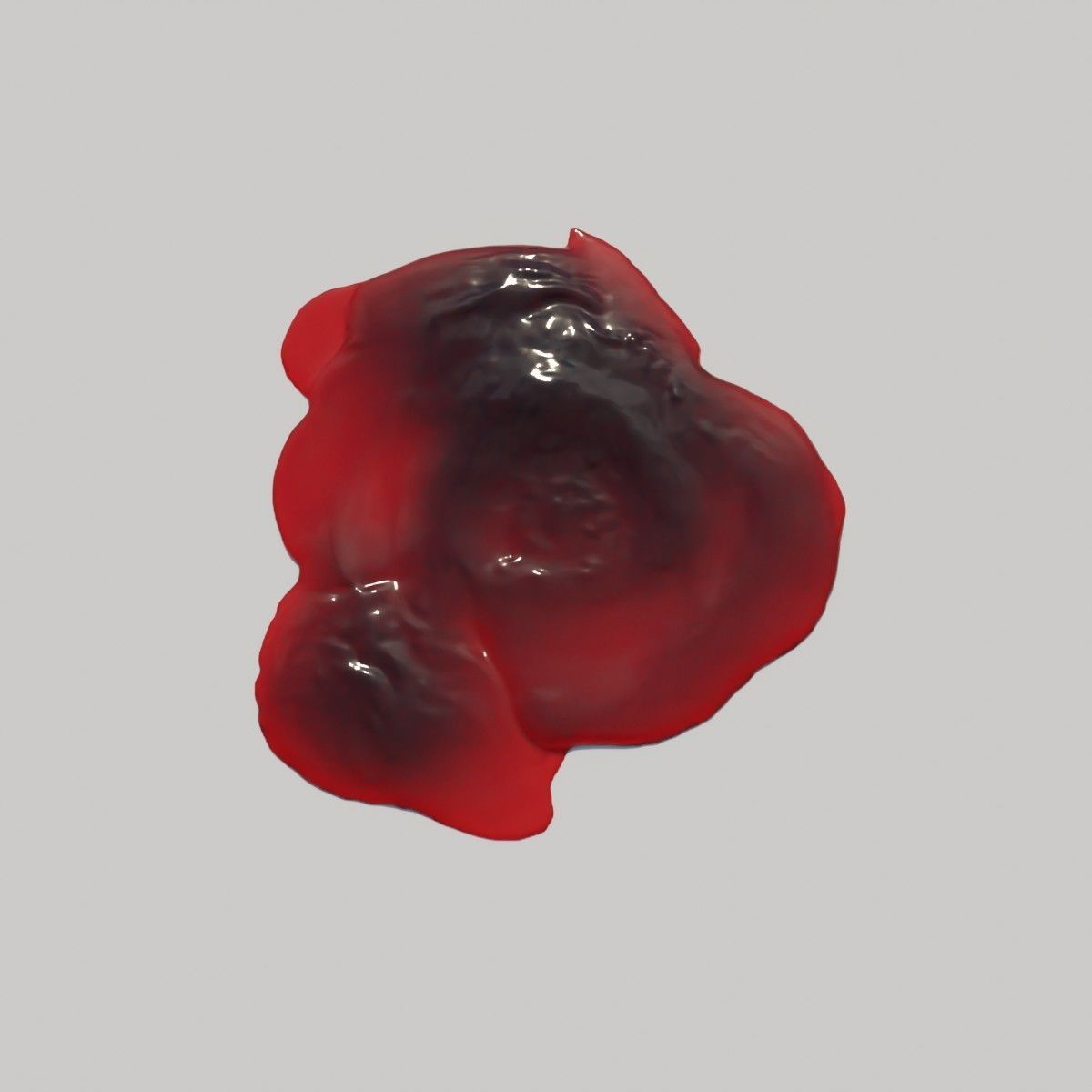 Animated Blood Spilling 10 3D model_5