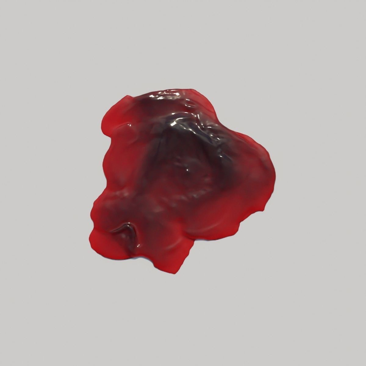 Animated Blood Spilling 10 3D model_4