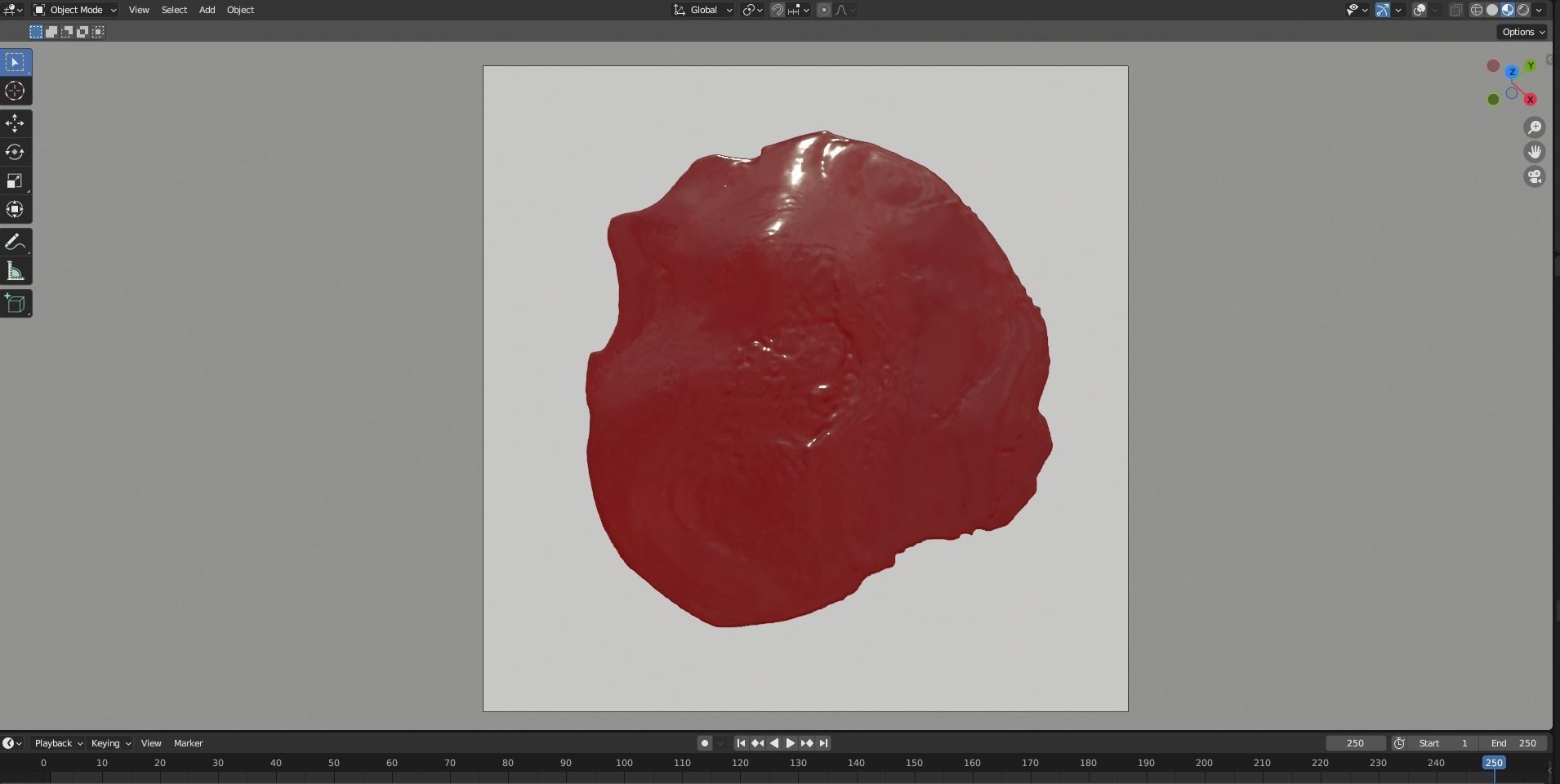 Animated Blood Spilling 10 3D model_14