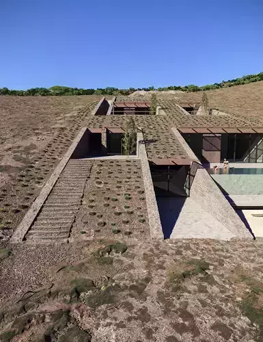 Ncaved House MOLD Architects