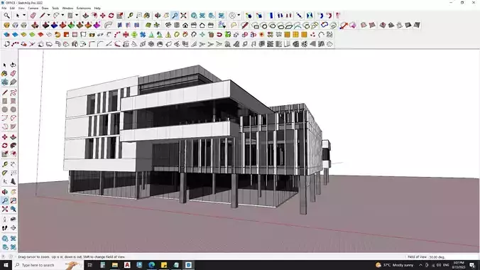 OFFICE BUILDING 3D MODEL