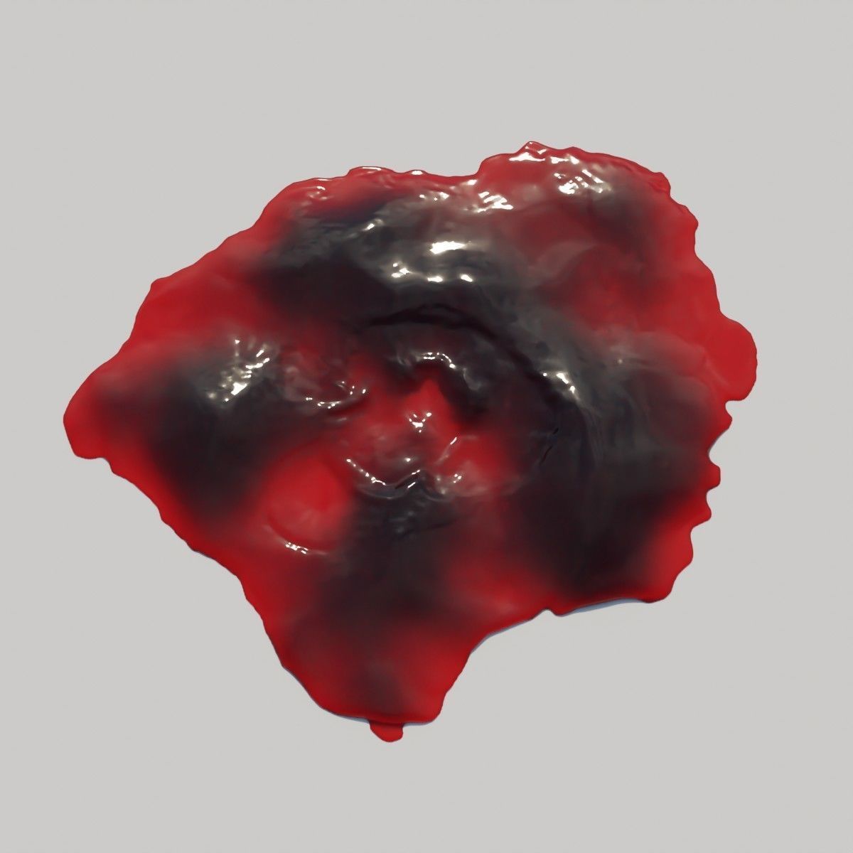Animated Blood Spilling 1 3D model_11