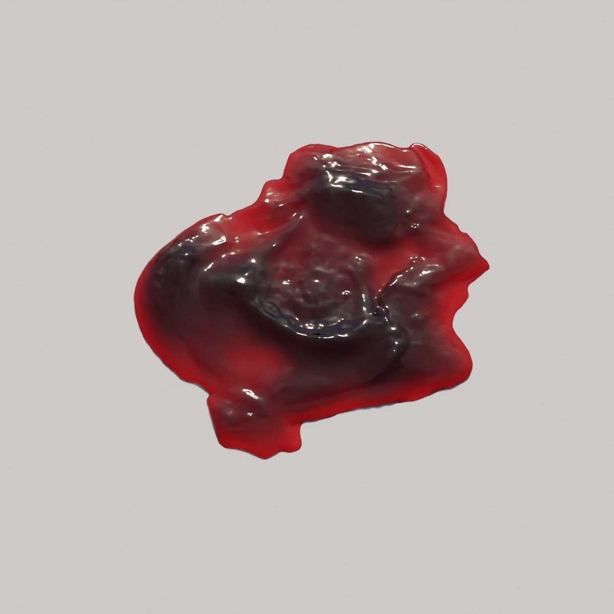 Animated Blood Spilling 1 3D model_5