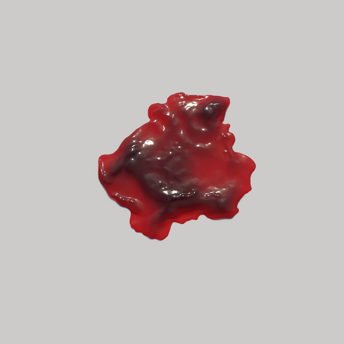 Animated Blood Spilling 1 3D model_3