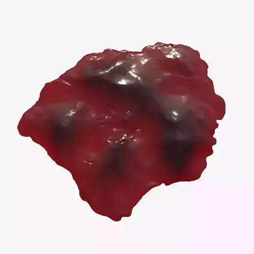 Animated Blood Spilling 1 3D model
