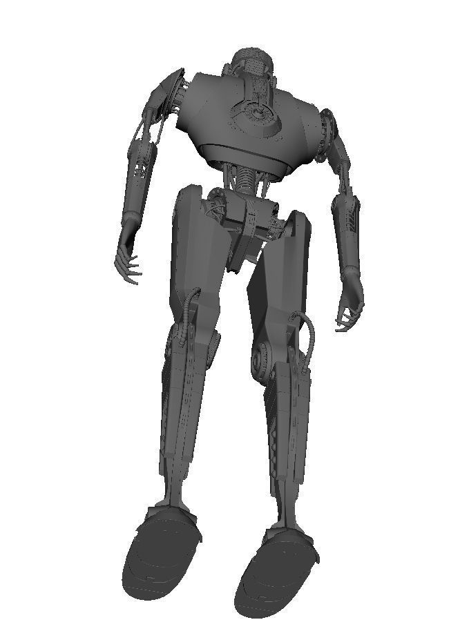 Robot Droid 3D model_5