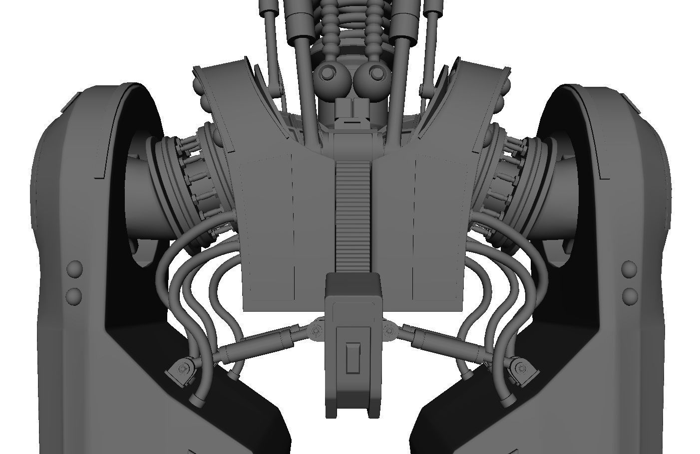 Robot Droid 3D model_7