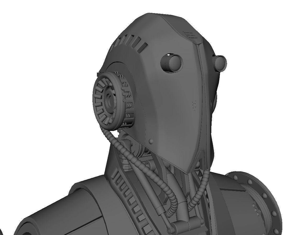 Robot Droid 3D model_15