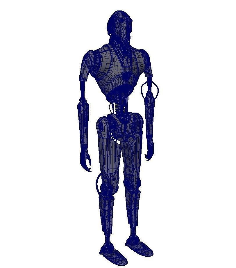 Robot Droid 3D model_9